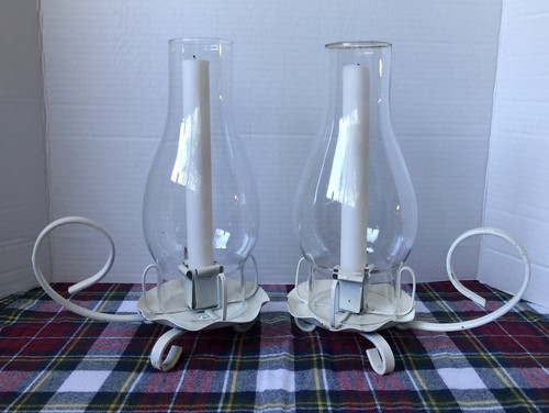 Pair white rustic - of,