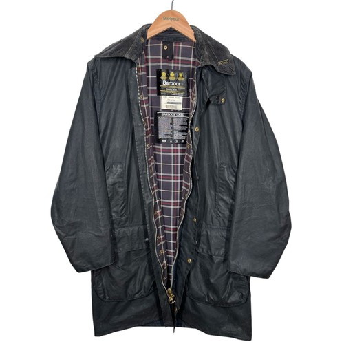 Barbour a205 border wax jacket - barbour,