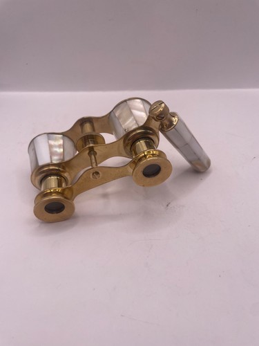 Opera glasses vintage brass
