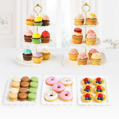Pcs cupcake stand with - stand,