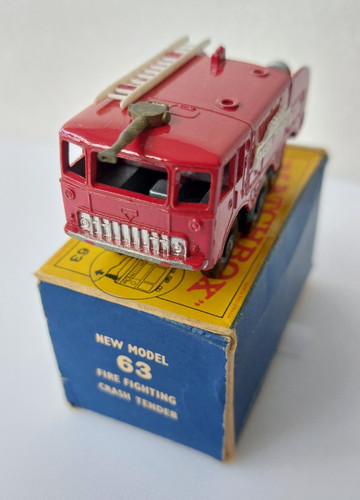 Matchbox lesney fire - matchbox, #63