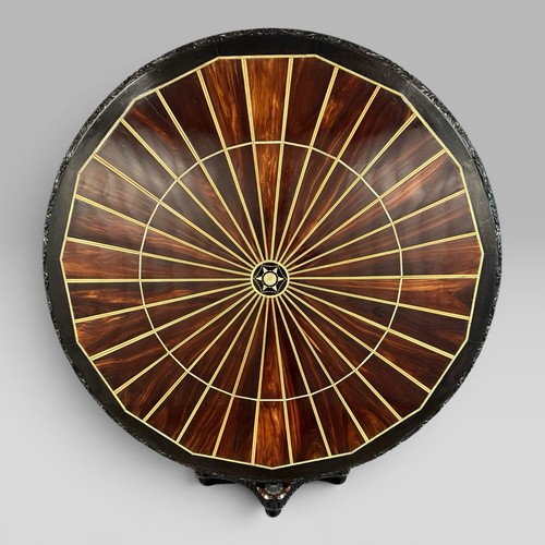 Antique ceylonese ebony - ebony, &