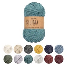 DROPS Lima Wool and Alpaca Yarn DK Double Knitting & Crochet 50g All Shades