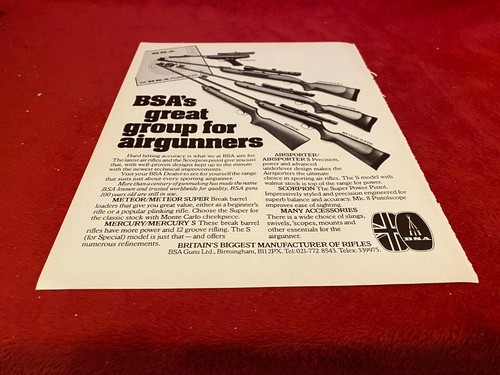 Pgun6 advert 11x8 bsa - pgun6,
