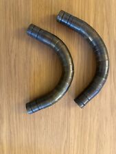 John Lewis Antique Brass flexible curtain pole bay or corner bend elbow. 30mm