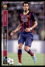 Panini (Japan/Bandai) Football 2014 (PFL06) Sergio Busquets Barcelona No. 33