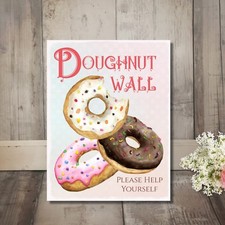 Doughnut Wall Wedding Party