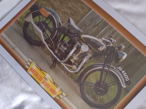 Matchless silver hawk 1934 - matchless,