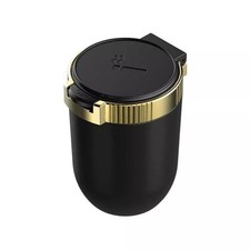 Car Cup Holder Ashtray Ash Tray Money Pot Coin Storage Led Lid Universal
