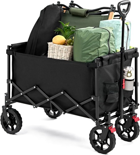 Heavy duty folding hand - hand, cart