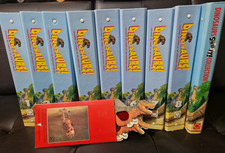 Complete Orbis Dinosaurs! Magazine Collection Binders 1-8 + Swap It! Folder 