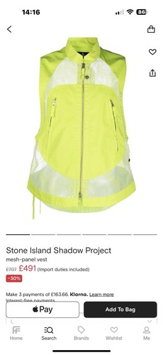 Stone island shadow - stone,