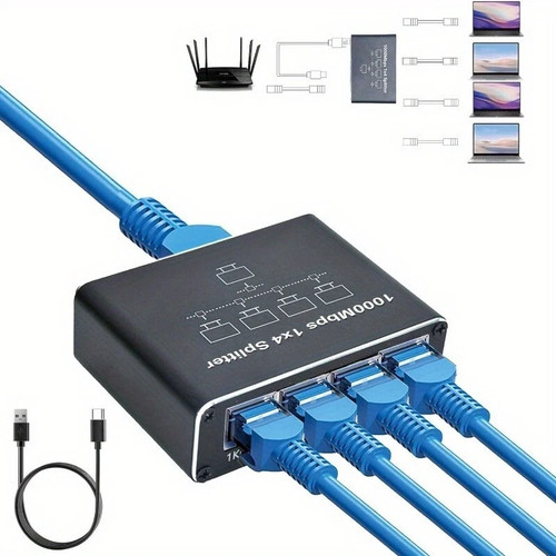 1000mbps ethernet splitter - 1000mbps,