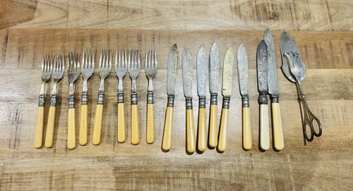 Antique cutlery - antique,