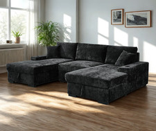 Large Corner U Shape Sofa Bed