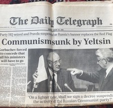 Daily Telegraph Newspaper Aug