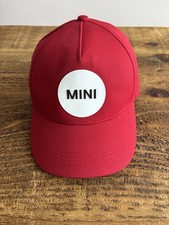 Official Mini Baseball Cap Red One Size BMW
