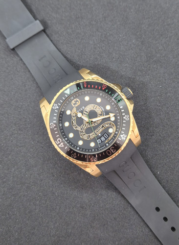 Gucci dive 45mm kingsnake - gucci,