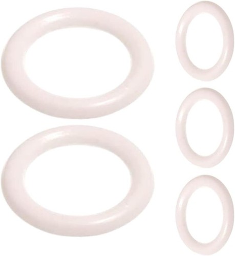 White curtain upholstery rings - white,