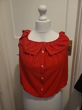Ladies Clockhouse Size XL Red