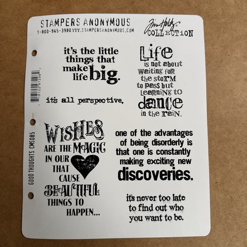 Stampers anonymous tim - anonymous,