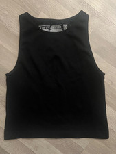 primark black vest top size Large
