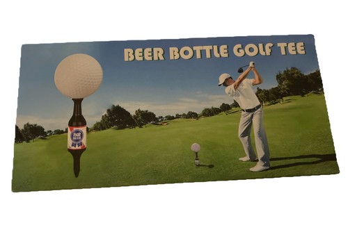 Beer bottle golf tees - bottle, pack