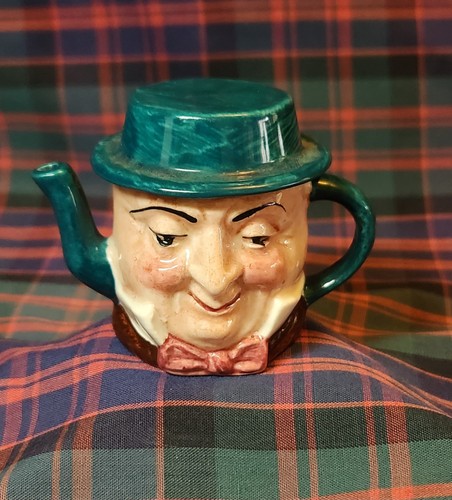 Miniature toby teapot - miniature,