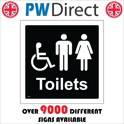 Sign male female disabled - female,