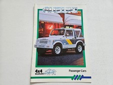 SUZUKI SANTANA SJ410 SJ413 SALES BROCHURE 1987