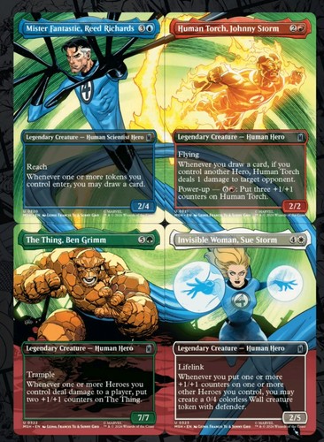 Foil mtg marvel - mtg,
