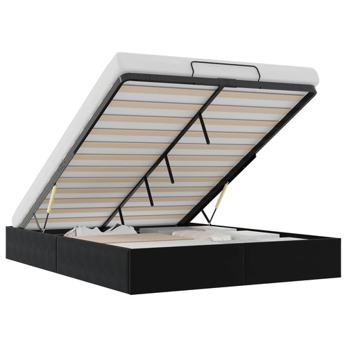Ottoman bed frame - frame, velvet