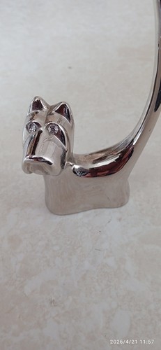 Vintage metal terrier - vintage,