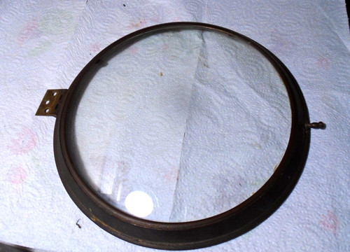 Antique weight banjo clock - banjo,
