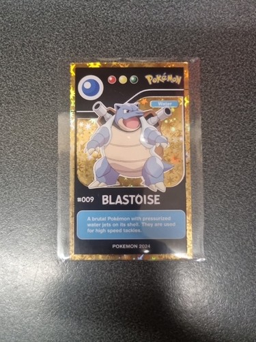 2024 pokemon pokedex gold - gold, card