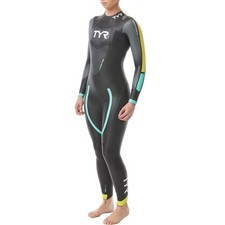 TYR Women Category C2 Triathlon Open Water Swimming Wetsuit Medium RRP £420