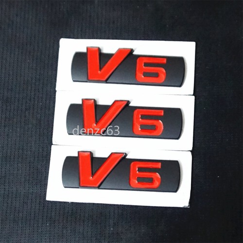 Matte black red metal - matte, v6
