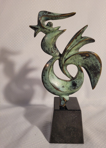 Awesome bronze cockerel - awesome, cock