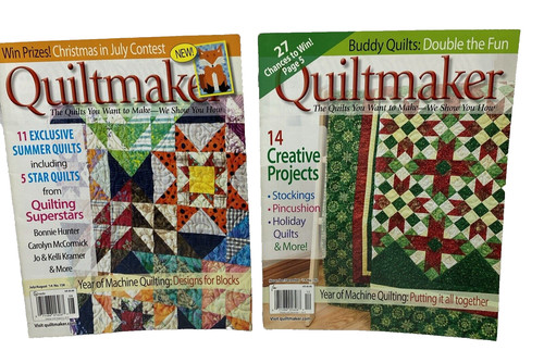 Quiltmaker magazines - quiltmaker,
