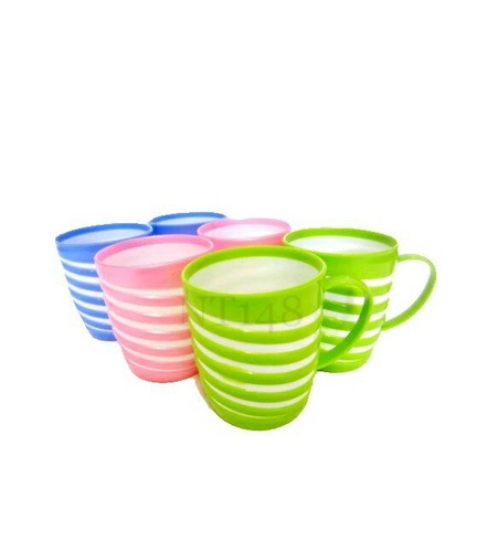 6pc assorted colourful dynasty - 6pc,