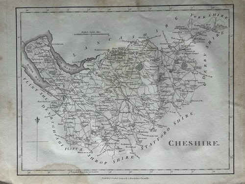 1795 cheshire original antique - cheshire,