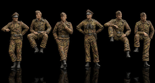 Ww2 german tank crew - ww2, 6