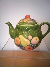 Large french teapot vintage - french,