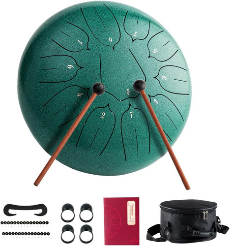 Steel tongue drum notes - notes, 10