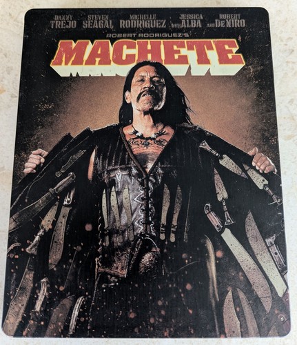 Machete blu ray steelbook - blu-ray,