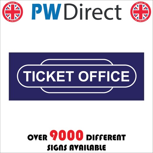 Sign ticket office platform - sign,