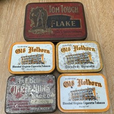 5 x Job Lot Advertising Tin