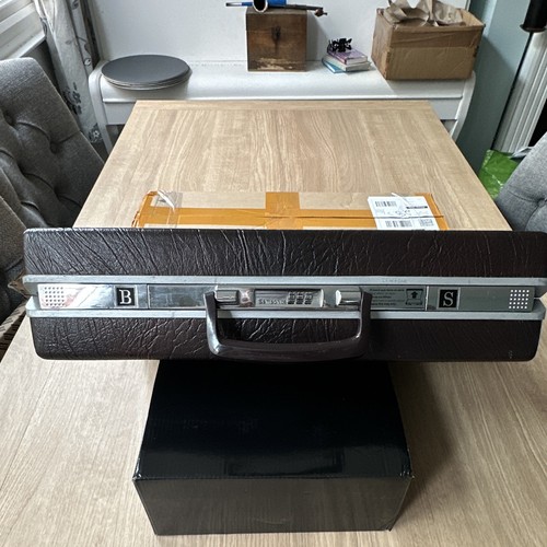 Samsonite vintage hard leather - vintage,