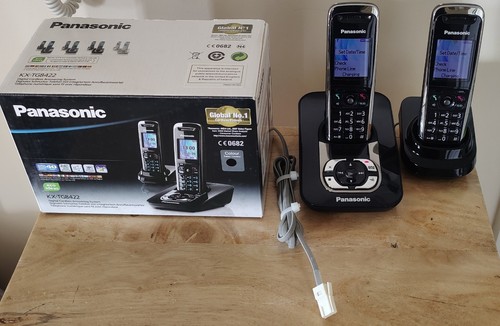 Panasonic tg8422 twin set - panasonic, kx-tg8422