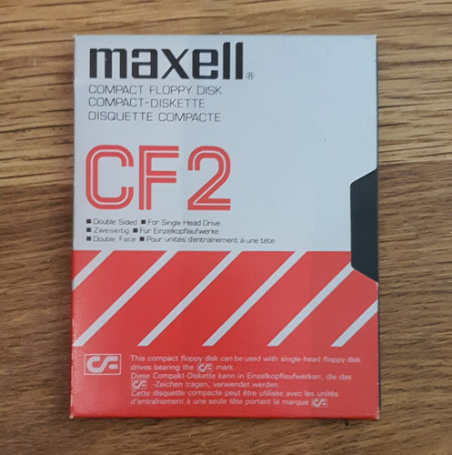 Maxell cf2 compact floppy disk - cf2,